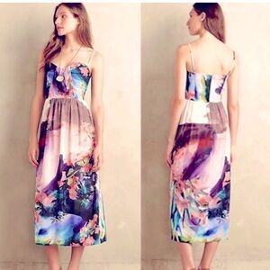 Corey Lynn Calter floral midi dress sz US 6 from Anthropologie
